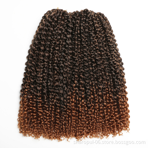 Sharopul curly twist hair for locs, 12inch passion twist hair crochet braids